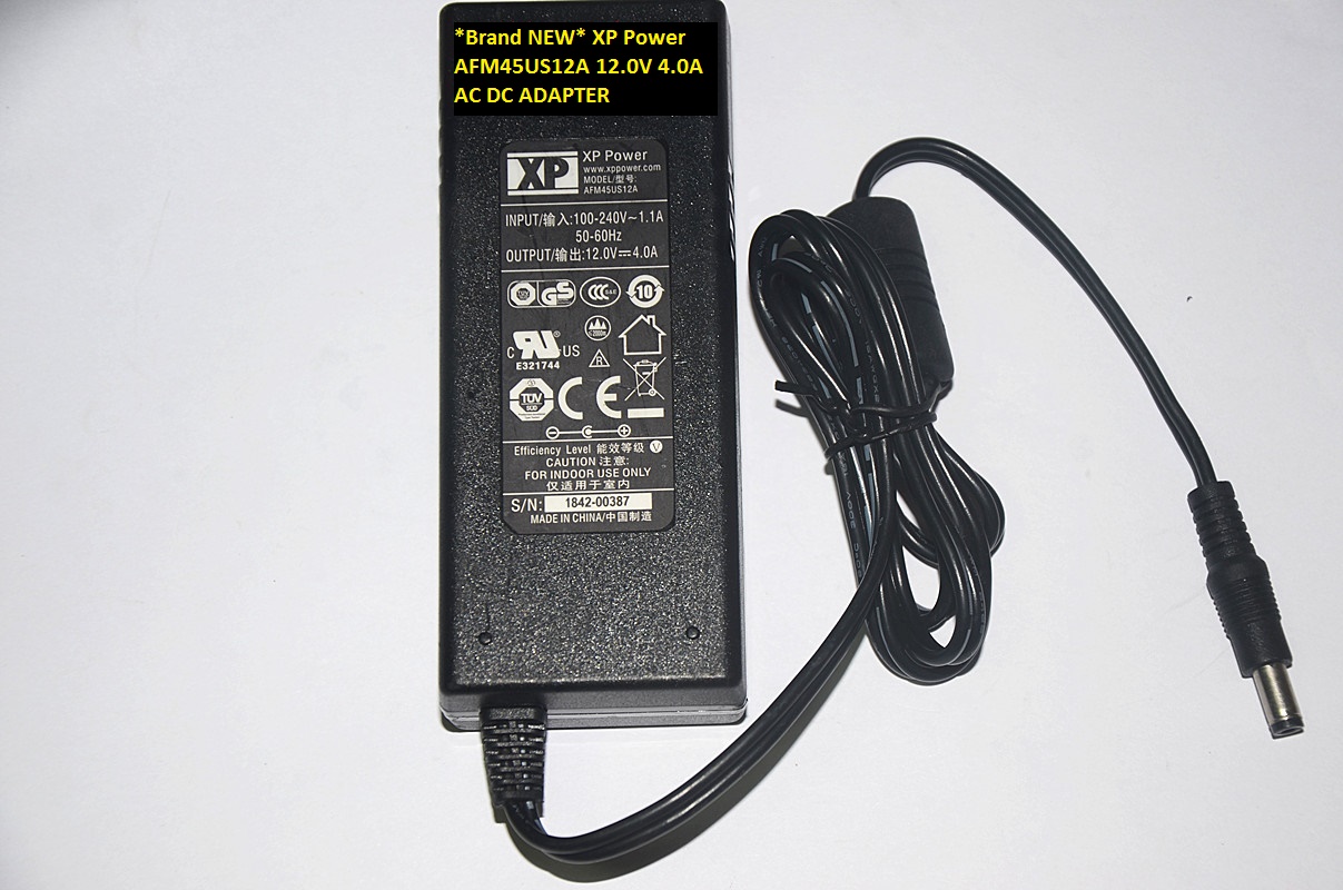 *Brand NEW* XP Power AFM45US12A 12.0V 4.0A AC DC ADAPTER